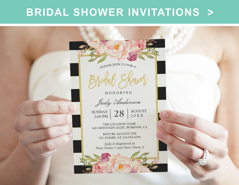 Bridal Shower Invitations | mimoprints.com