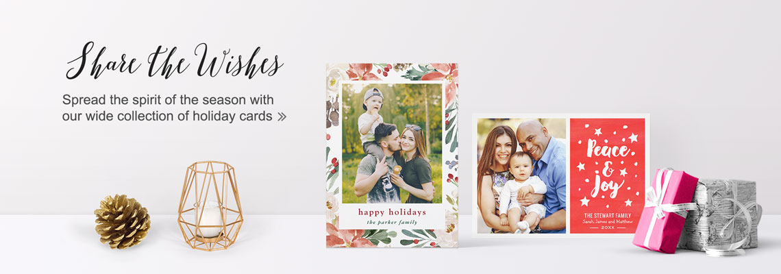 Custom Holiday Photo Cards | mimoprints.com